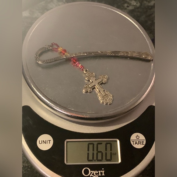 Engraved Cross Bookmark - Picture 4 of 4